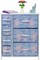 Sorbus Dresser with Drawers - Furniture Storage Tower Unit for Bedroom, Hallway, Closet, Office Organization - Steel Frame, Wood Top, Easy Pull Fabric Bins